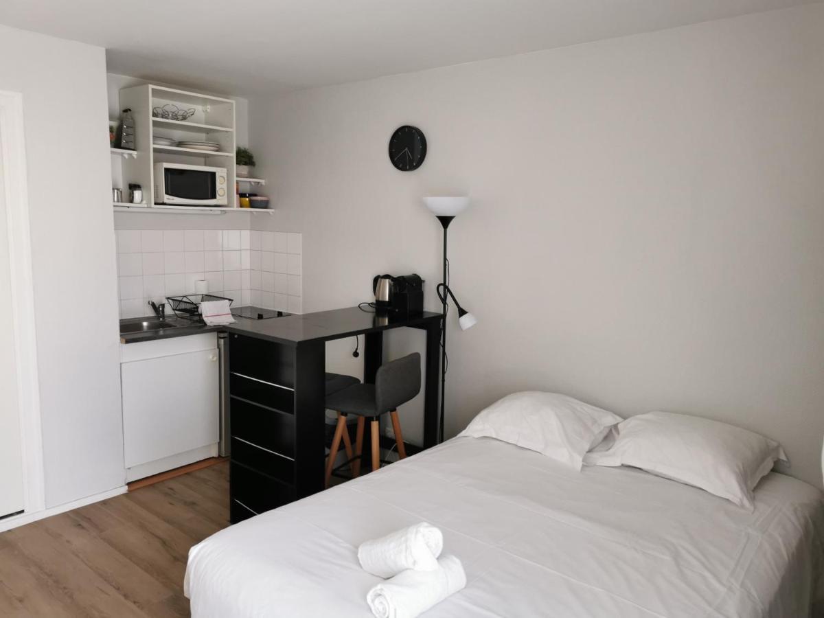 Charmant Logement Avec Parking#Tours Les Halles Экстерьер фото